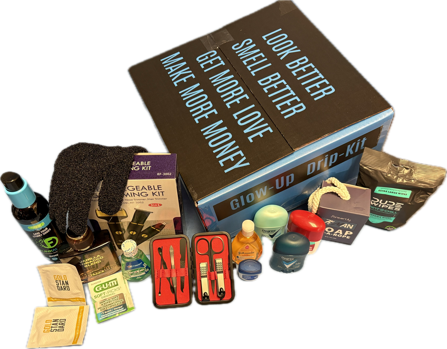 Glow-Up Drip-Kit: Starter Set
